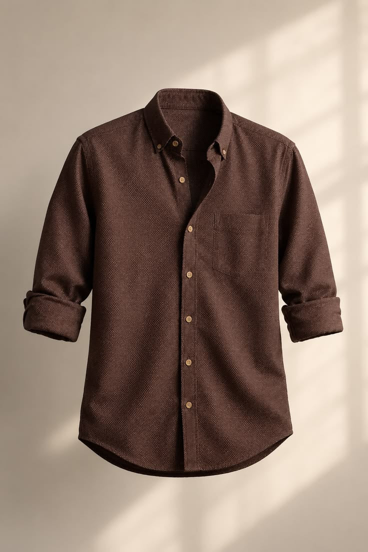Brown casual shirt