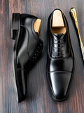 Men leather shoes