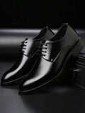 Men casual leather shoes